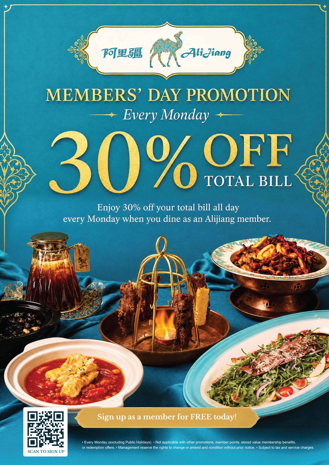 Members' Day Promotion — 30% off every Monday